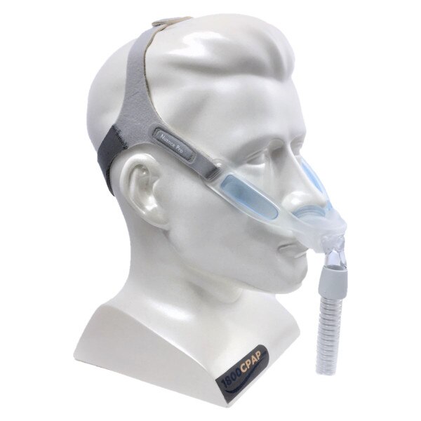 Model Wearing Nuance Gel CPAP